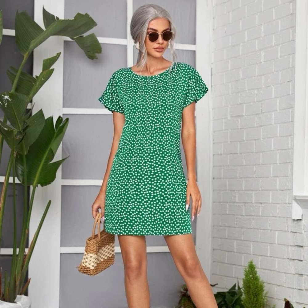 Floral Print Cute Spring Summer Dress